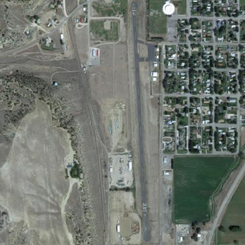 Bridger Municipal Airport in Bridger, MT (Google Maps)