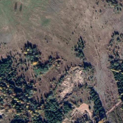 Russian earthquake google maps