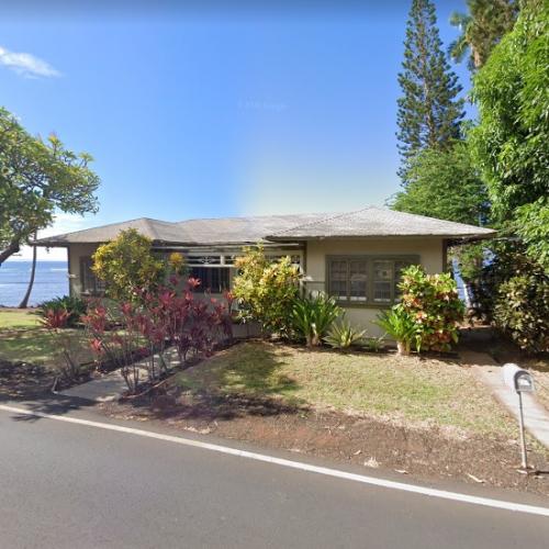 Lahaina house that survived Maui fires in Lahaina, HI (Google Maps)