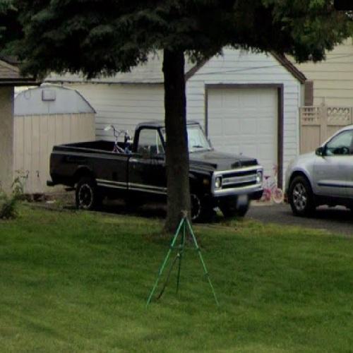 Old car in Spokane, WA (Google Maps)