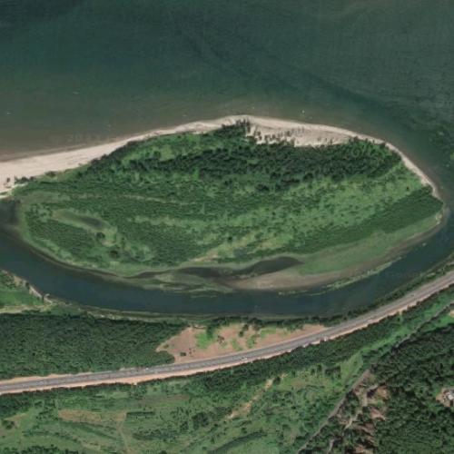 Sand Island (Multnomah County, Oregon) in Portland, OR (Google Maps)