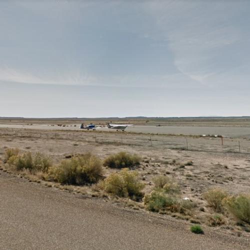 Green River Municipal Airport in Green River, UT (Google Maps)