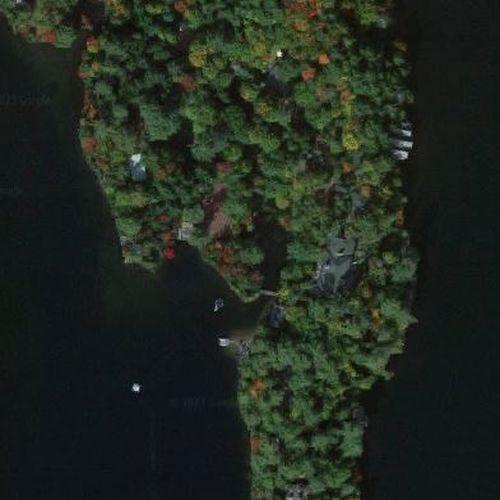 Harlan Crow's Camp Topridge in Keese's Mill, NY (Google Maps)