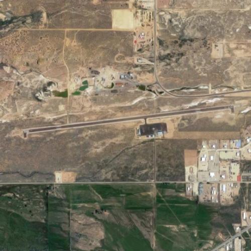 Roosevelt Municipal Airport in Roosevelt, UT (Google Maps)