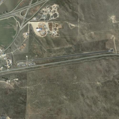 Brush Municipal Airport in Brush, CO (Google Maps)