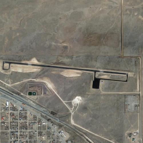 Vaughn Municipal Airport in Vaughn, NM (Google Maps)