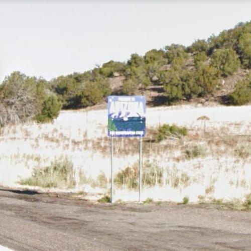 to Arizona sign in Quemado, NM (Google Maps) (8)