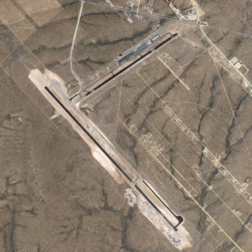 Taos Regional Airport in Taos, NM (Google Maps)