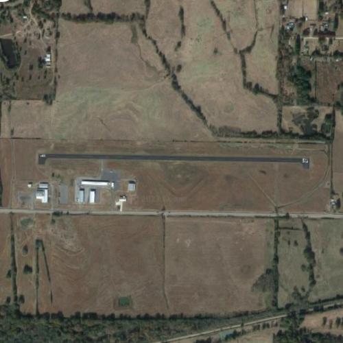 Booneville Municipal Airport in Booneville, AR (Google Maps)
