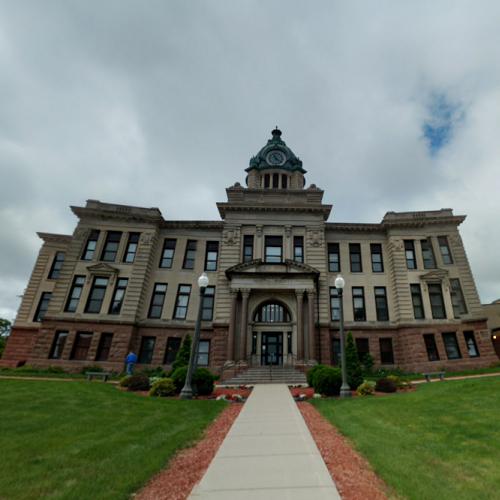 Martin County Courthouse (Minnesota) in Fairmont, MN (Google Maps)
