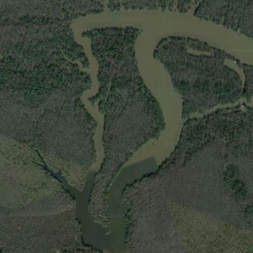 Deadlake Island in Mount Vernon, AL (Google Maps)
