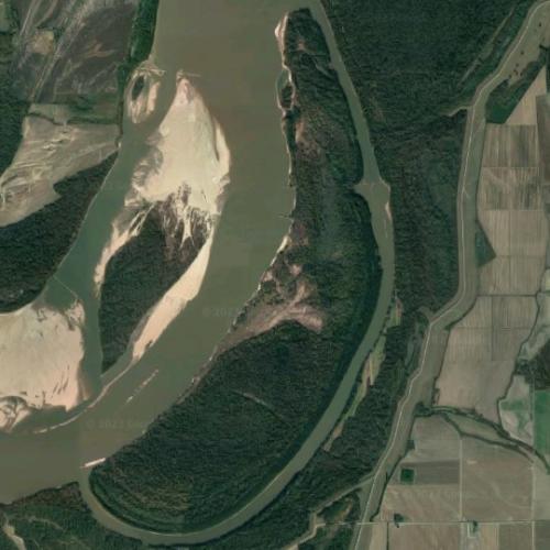 Island Number Sixtythree in Farrell, MS (Google Maps)