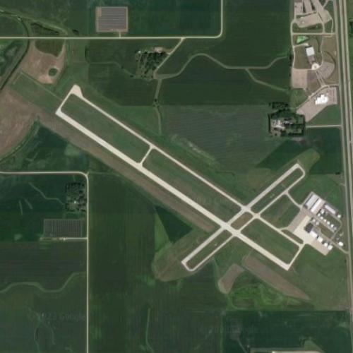 Owatonna Degner Regional Airport in Owatonna, MN (Google Maps)