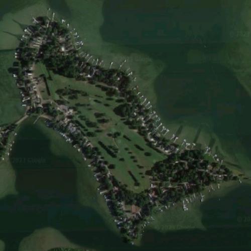 Iyopawa Island in Coldwater, MI (Google Maps)