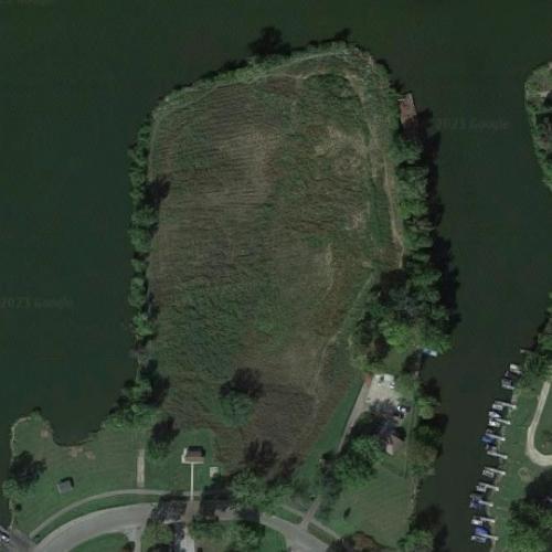 Kimball Island in Fairfield Beach, OH (Google Maps)