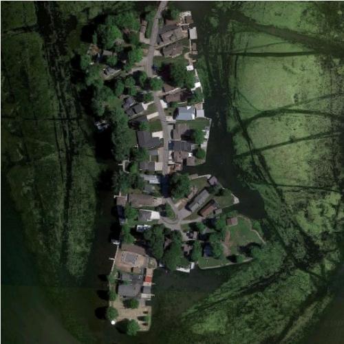 Minnewauken Island in Russells Point, OH (Google Maps)