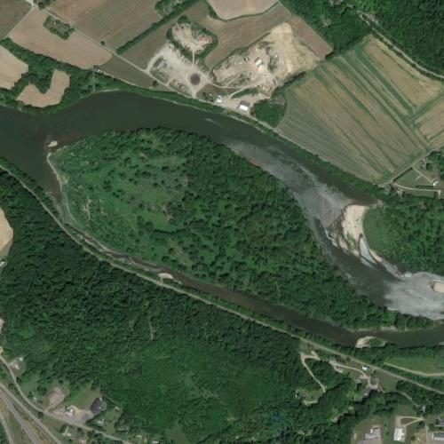 Bald Eagle Island in Towanda, PA (Google Maps)