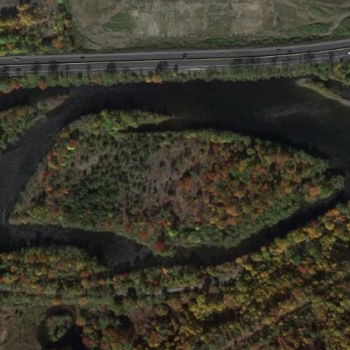 Bowman Island in Bowmanstown, PA (Google Maps)