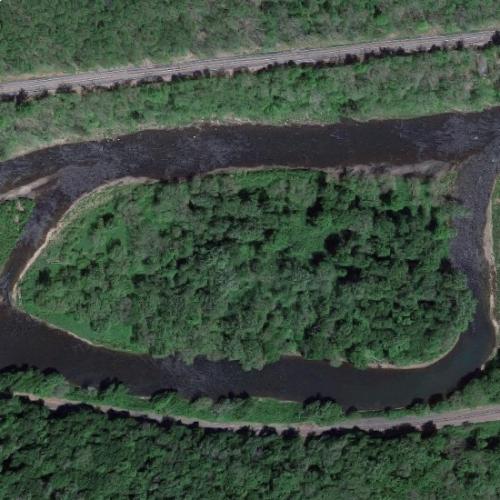 Round Island in Sinnamahoning, PA (Google Maps) (6)
