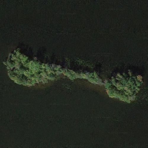 Long Island in Rice Lake, WI (Google Maps)