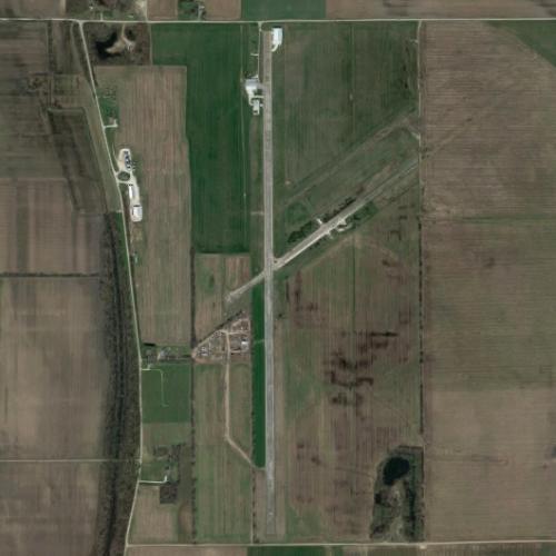 EdAir Airport in Oaktown, IN (Google Maps)