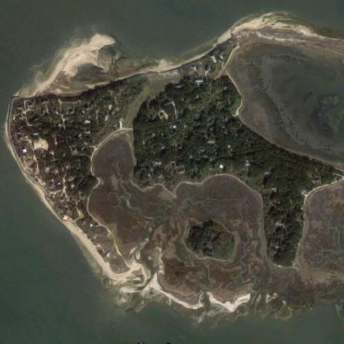 Lieutenant Island in Wellfleet, MA (Google Maps)