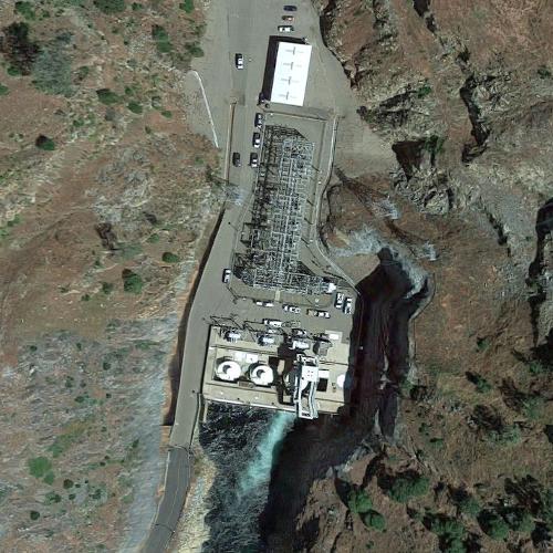 Don Pedro Powerhouse in La Grange, CA (Google Maps)