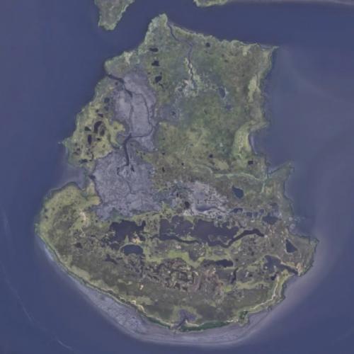 Tuckahoe River Island in Somers Point, NJ Virtual Globetrotting