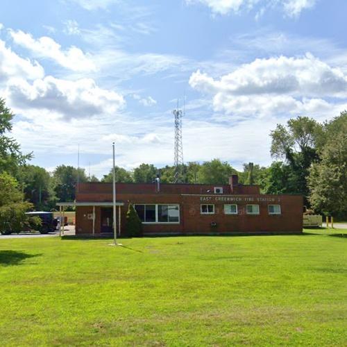 East Greenwich Fire District Station 2 in East Greenwich, RI (Google