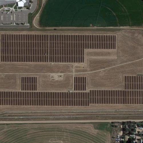 SR Kersey Platte Valley Solar Farm in Kersey, CO (Google Maps)