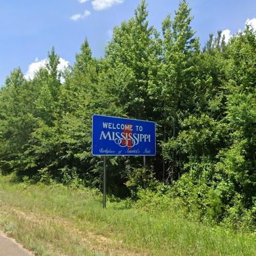 to Mississippi sign in Whynot, MS (Google Maps)