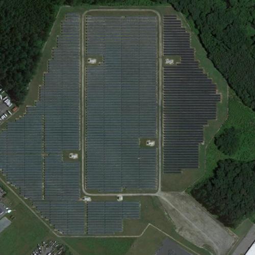 Milford Solar Farm in Milford, DE (Google Maps)