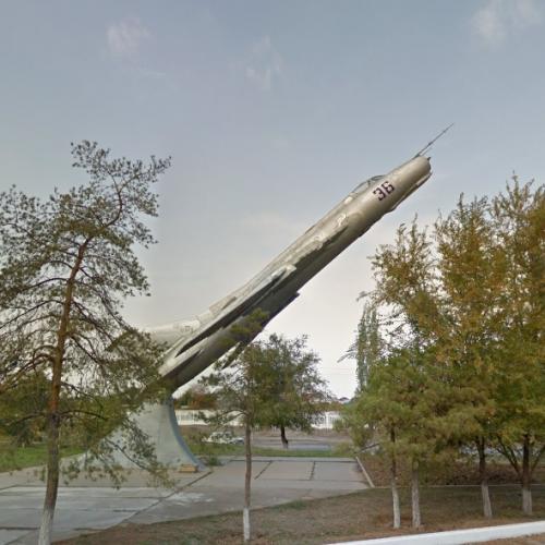 Su-22 in Akhtubinsk, Russian Federation (Google Maps) (#7)
