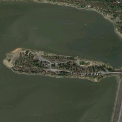 Quarry Isle in Wister, OK (Google Maps)