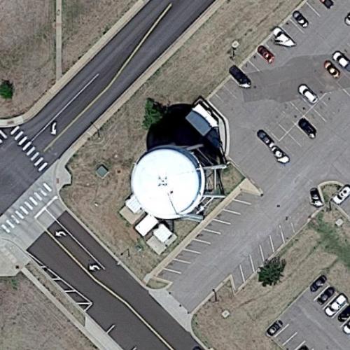 Altus AFB water tower in Altus AFB, OK (Google Maps)