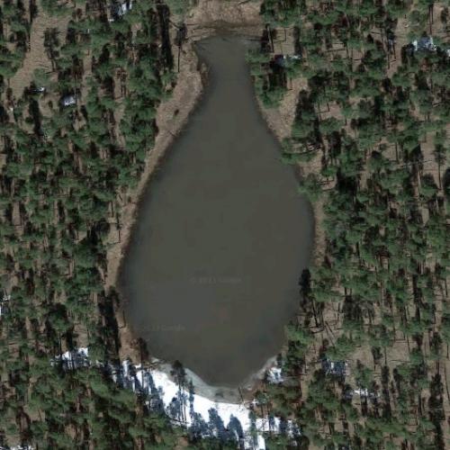 Iron Creek Lake in Glenwood, NM (Google Maps)