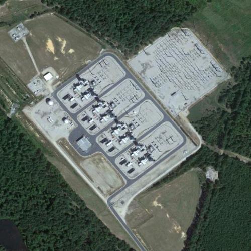 AL Sandersville power station in Warthen, GA (Google Maps)