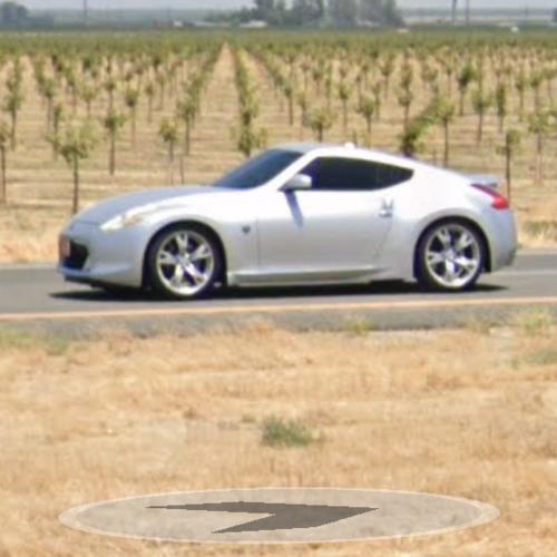 Nissan 370Z in Bakersfield, CA (Google Maps) (2)