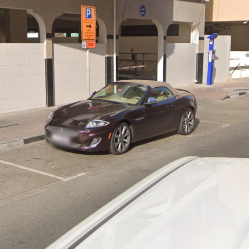 Jaguar XK Convertible in Dubai, United Arab Emirates (Google Maps)
