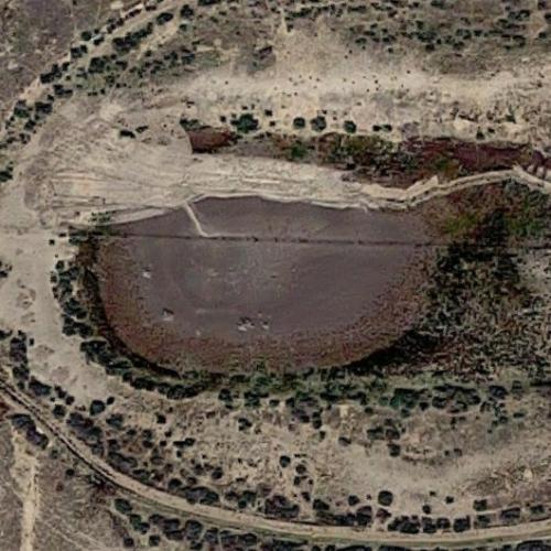 Mound Pond in Milford, UT (Google Maps)