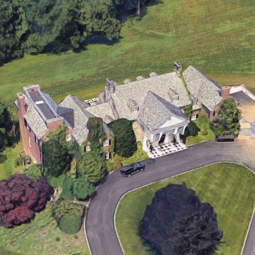 Michael Douglas & Catherine Zeta Jones' House in Irvington, NY (3
