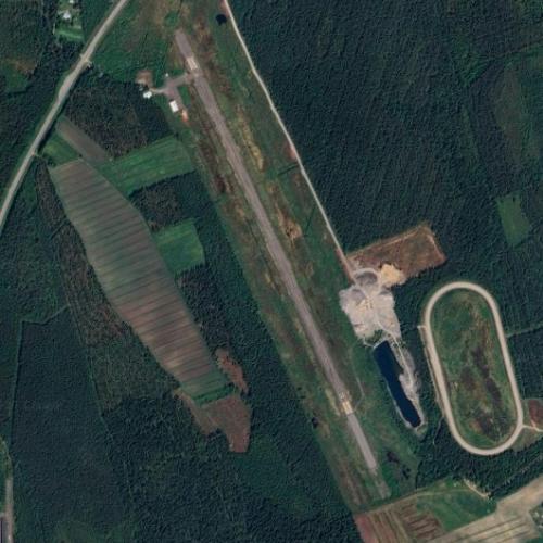 Pyhäsalmi Airfield in Pyhäjärvi, Finland (Google Maps)