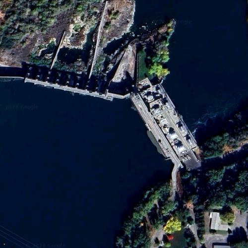 Lower Salmon Falls Dam in Hagerman, ID (Google Maps)