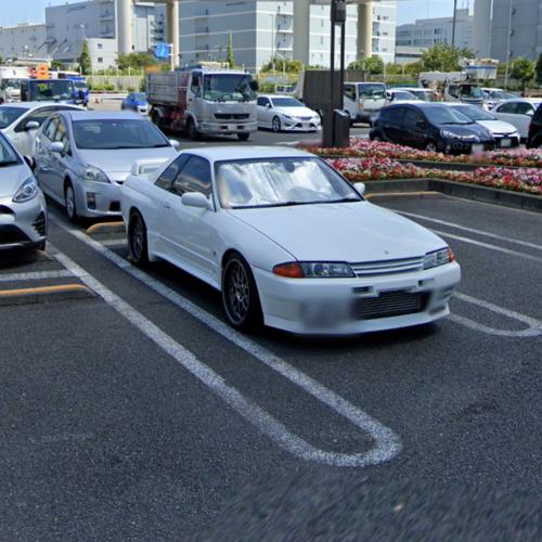 Nissan Skyline GTR R32 in Yokohama, Japan (Google Maps)