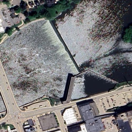 Dixon Dam in Dixon, IL (Google Maps)