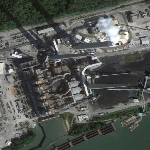 Clifty Creek Power Plant in Madison, IN (Google Maps)