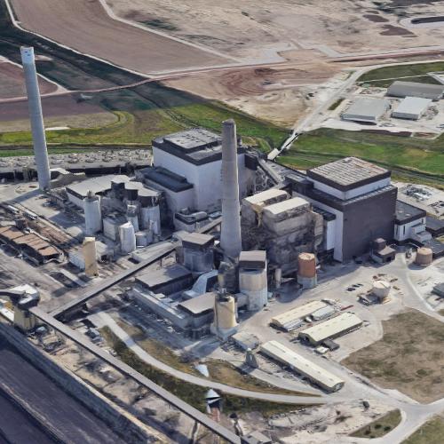 Walter Scott Jr. Energy Center in Council Bluffs, IA (Google Maps)