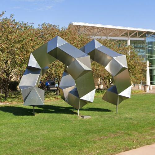 'Continuum' by Paul T Granlund in Dubuque, IA (Google Maps)