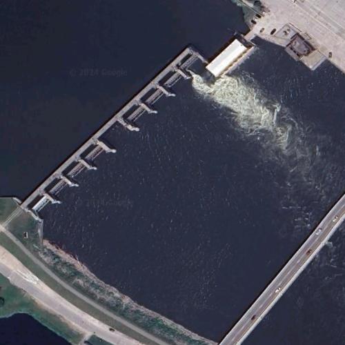 Ottumwa Dam in Ottumwa, IA (Google Maps)