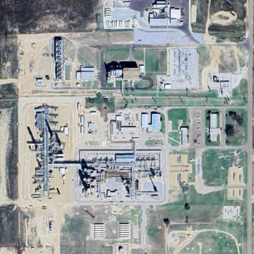 Cimarron River Power Station in Liberal, KS (Google Maps)
